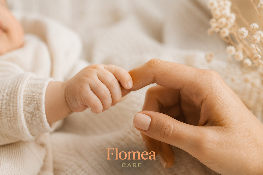 Waarom is de babyhuid gevoeliger? | Flomea Care
