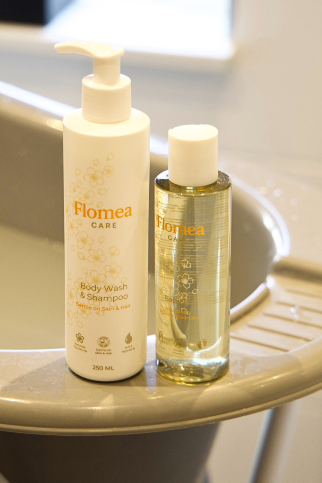 Milde Body Wash & Shampoo | 2-in-1 voor Huid & Haar | Baby & Kids | 250 ml