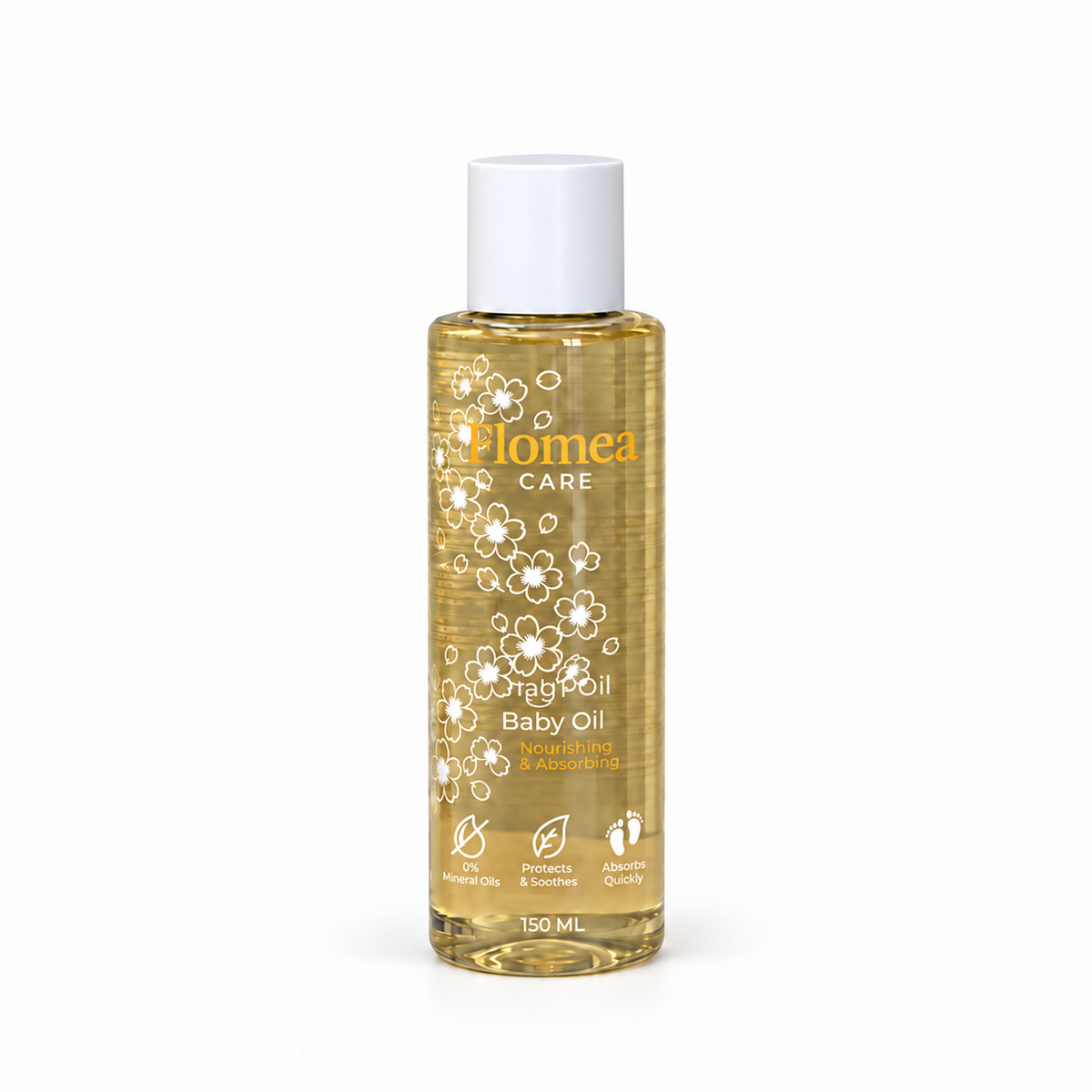 Voedende Babyolie | trekt snel in zonder vettige laag | Baby & Kids | 150 ml